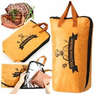 Detailed information about the product BBQ Blanket for Resting Meat,Smoker Meat Resting Blanket,Reusable Smoker for Grilling Meat Insulated Resting Bag with Wide Mouth (38cm)
