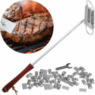 Detailed information about the product BBQ Branding Iron Set With Changeable Letters Names Alphabet Meat Branding Stick Unique Messages Steaks Chicken Sausage Tofu Grilling Tool