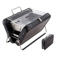 Detailed information about the product BBQ Charcoal Grill Stainless Steel Barbecue Foldable Black Portable Grill Foldable Accessories for Home Park Use Mini for Party