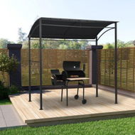 Detailed information about the product BBQ Gazebo 215x150x220 Cm Anthracite Steel