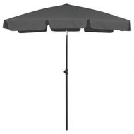 Detailed information about the product Beach Umbrella Anthracite 180x120 Cm