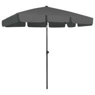 Detailed information about the product Beach Umbrella Anthracite 200x125 Cm