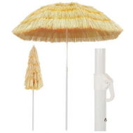 Detailed information about the product Beach Umbrella Natural 180 Cm Hawaii Style