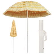 Detailed information about the product Beach Umbrella Natural 240 Cm Hawaii Style