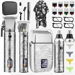 Beard Trimmer Cordless Electric Hair Clippers Professional Barber Rechargeable Electric Razor Foil Shavers Haircut Kit(Silver). Available at Crazy Sales for $89.99