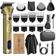 Detailed information about the product Beard Trimmer for Men Travel Electric Shavers with Case Cordless Hair Clipper Grooming Kit for Mustache Body Nose Face