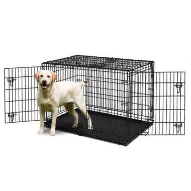 Beastie Dog Cage Pet Crate Kennel Cat Foldable Metal Playpen 30