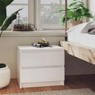 Detailed information about the product Bed Cabinet White 50x39x43.5 cm Engineered Wood