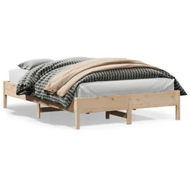 Detailed information about the product Bed Frame 150x200 cm Solid Wood Pine