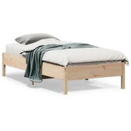 Detailed information about the product Bed Frame 90x190 cm Solid Wood Pine