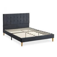 Detailed information about the product Bed Frame Queen Size Mattress Grey