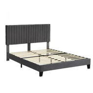 Detailed information about the product Bed Frame Queen Size Mattress Grey