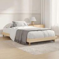 Detailed information about the product Bed Frame Sonoma Oak 92x187 cm Single Size Engineered Wood