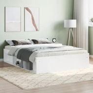 Detailed information about the product Bed Frame White 137x187 cm Single Size