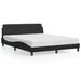 Bed Frame with Headboard Black 152x203 cm Faux Leather. Available at Crazy Sales for $209.95