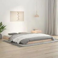 Detailed information about the product Bed Frame without Mattress 150x200 cm Solid Wood Pine