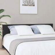 Detailed information about the product Bed Headboard Black 200x1.5x80 cm Engineered Wood