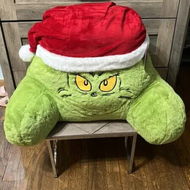 Detailed information about the product Bed Reading Pillow Christmas Grinch Sit Up Cuddle Back Cushion Chair Lumbar Support Headboard Backrest with Arms Green Xmas Decorations
