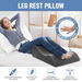 Bed Wedge Leg Pillow Backrest Contour Ergonomic Pregnancy Foam Cushion Elevation Support Raiser with Cover. Available at Crazy Sales for $39.96