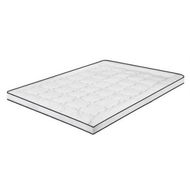 Detailed information about the product Bedra Pillowtop Mattress Topper Pad Microfibre Luxury Protector Cover King