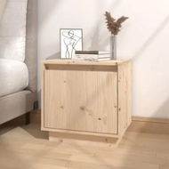 Detailed information about the product Bedside Cabinet 40x30x40 cm Solid Wood Pine