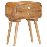 Detailed information about the product Bedside Cabinet 43x30x58 cm Solid Mango Wood