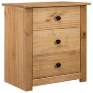 Detailed information about the product Bedside Cabinet 46x40x57 cm Pinewood Panama Range