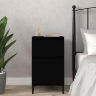 Detailed information about the product Bedside Cabinet Black 40x35x70 Cm