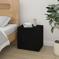 Detailed information about the product Bedside Cabinet Black 50x39x47 cm