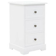 Detailed information about the product Bedside Cabinet MDF And Pinewood 35x32x59 Cm