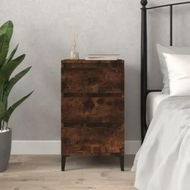 Detailed information about the product Bedside Cabinet Smoked Oak 40x35x70 cm Engineered Wood