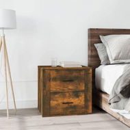 Detailed information about the product Bedside Cabinet Smoked Oak 50x39x47 Cm