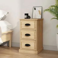 Detailed information about the product Bedside Cabinet Sonoma Oak 39x39x67 cm Engineered Wood