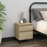 Detailed information about the product Bedside Cabinet Sonoma Oak 40x35x50 Cm