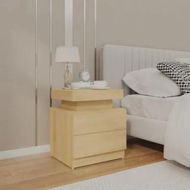 Detailed information about the product Bedside Cabinet Sonoma Oak 45x35x52 cm Engineered Wood