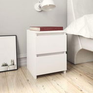 Detailed information about the product Bedside Cabinet White 30x30x40 Cm Chipboard