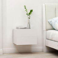 Detailed information about the product Bedside Cabinet White 40x30x30 cm Chipboard