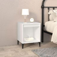 Detailed information about the product Bedside Cabinet White 40x35x50 Cm