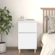 Detailed information about the product Bedside Cabinet White 40x35x70 cm