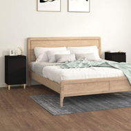 Detailed information about the product Bedside Cabinets 2 Pcs Black 40x35x70 Cm Engineered Wood