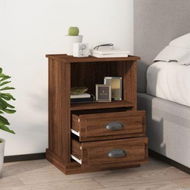 Detailed information about the product Bedside Cabinets 2 Pcs Brown Oak 43x36x60 Cm