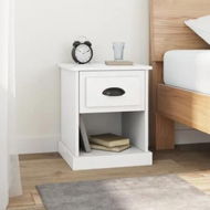 Detailed information about the product Bedside Cabinets 2 pcs White 39x39x47.5 cm Engineered Wood