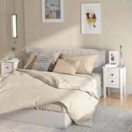 Detailed information about the product Bedside Cabinets 2 pcs White 40x35x61.5 cm Solid Wood Pine