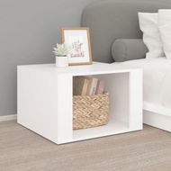 Detailed information about the product Bedside Table White 57x55x36 Cm Engineered Wood