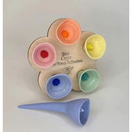 Detailed information about the product Bee Drinking Cup Insect Pollinator Mini Colourful Garden Verandah Outdoor Decor Thirsty Bees Drinker Watering Station