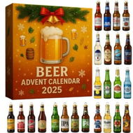 Detailed information about the product Beer Advent Calendar 2025,24 Days Without Repetition,A Daily Alcohol-Free Tasting Journey Through Theunlocking the world Flavors of Beer
