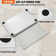 Detailed information about the product Beer Drip Tray 304 Stainless Steel Kegerator Drip Trays with Non-Slip Pads