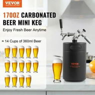 Detailed information about the product Beer Growler Tap System, 5L Mini Keg, 304 Stainless Steel Pressurized Beer Growler, Keg Growler with Pressure Display, CO2 Regulator Faucet, Leak-Proof Ring For Draft, Homebrew, Craft Beer