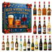Beer Whiskey Wine Taste Christmas Collectable Advent Calendar Blind Box 2D Flat Acrylic Ornament 24 Days Countdown Christmas Gift. Available at Crazy Sales for $22.99