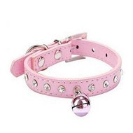 Detailed information about the product Bell Collars Puppy Dog Cat Safety Accessories Pet Supplies-pink